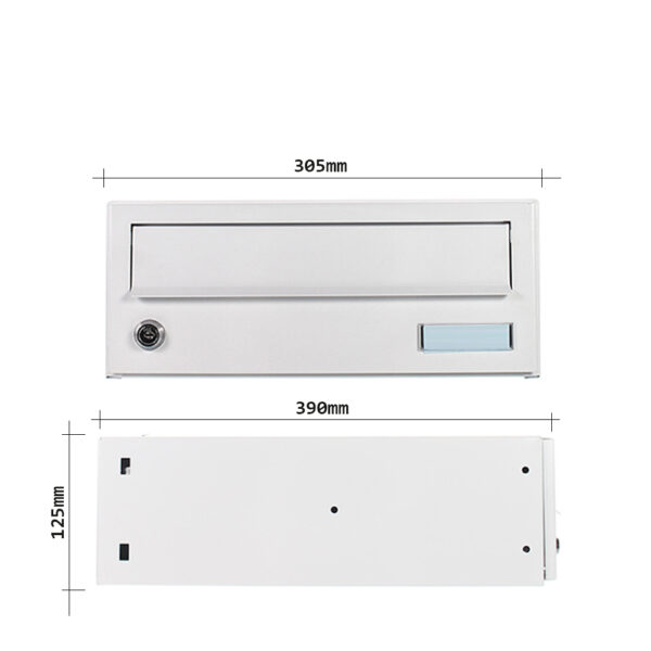 Rottner Briefkasten Modul ELM MZ weiß