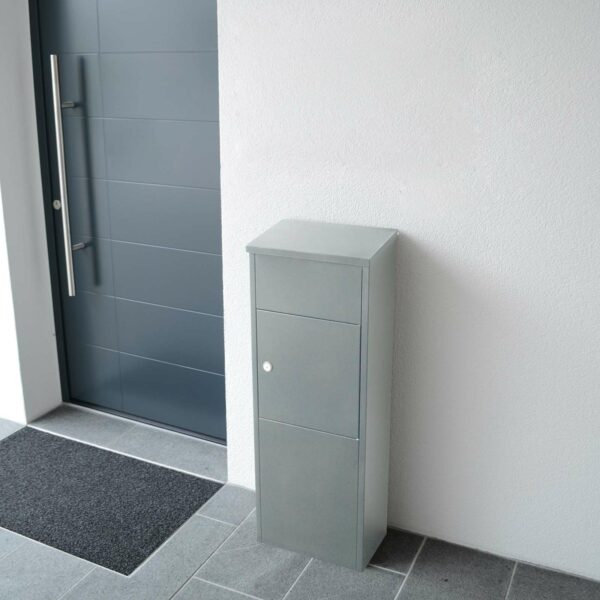 Rottner Stand Paketbriefkasten Parcel Keeper 1000 silber