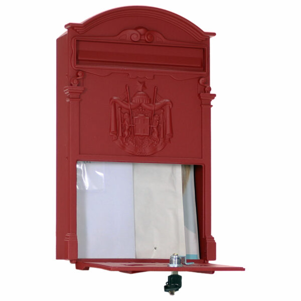 Rottner Briefkasten Ashford rot